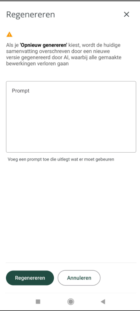 Mobiel aanpassen